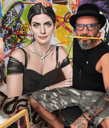 Quadro moderno em Pop-Art: Uma declaração de arte na sua parede
