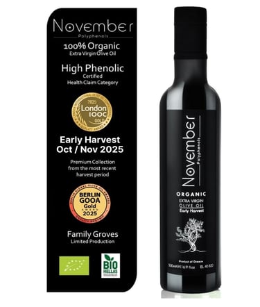 November olive oil bottle 500ml 