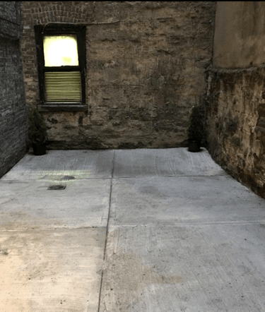 Demolition and cement work