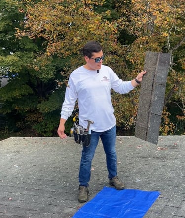 Experienced roofing contractors in Connecticut providing free roof inspections and repairs.