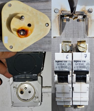 surchauffe électrique