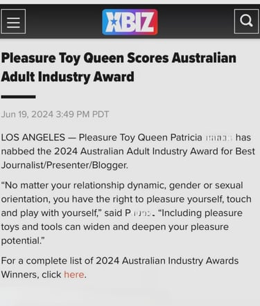 XBIZ News Pleasure Toy Queen