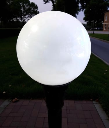 PUNTA POSTE ESFERA 45CM