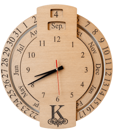 Light tone custom clock