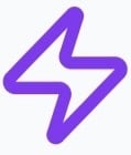 a purple lightning bolt bolter with a lightning bolter