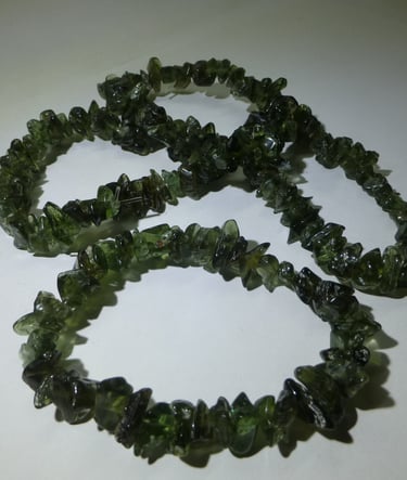 Megalith Moldavit Armband