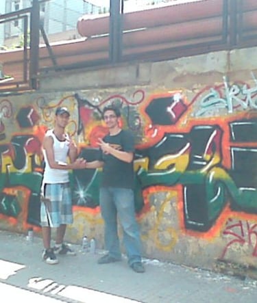 Rasheed H. Idou Graffiti and Street Art