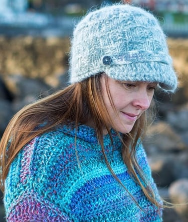 A photo of the artist, Lorraine Seren