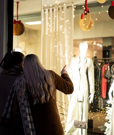 Kalėdinė fotosesija mieste