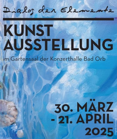 Plakat Dialog der Elemente 2025