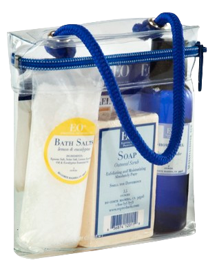 estuche de plastico con cierre para empacar cosmeticos