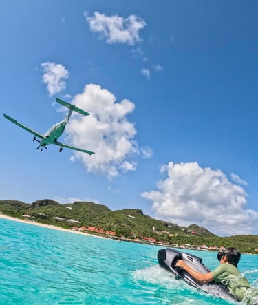 villa noah organise vos activités nautiques seabob aéroport st barth