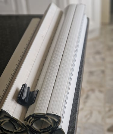 volet roulant en zoom