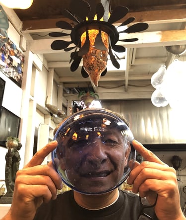 Saul Alcaraz, Glass Artist.