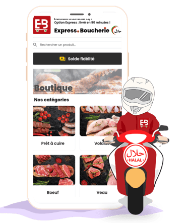 Livraison express boucherie