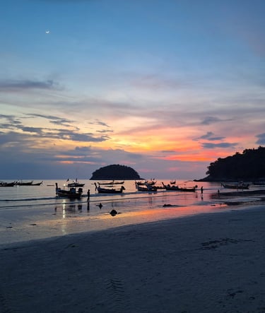 THAILAND PHUKET KATA BEACH SUNSET