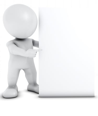 bonhomme qui tient un panneau ou il est écrit: Mais le neurofeedback, c'est quoi exactement 