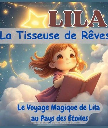 LILA, La Tisseuse de Rêves, histoire imaginaire, enfantine