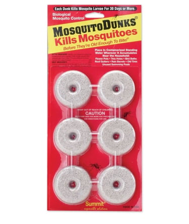 summit mosquito bits bag of granules used to make fungus gnat tea