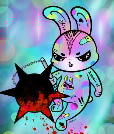 Mace the Riot Bunny