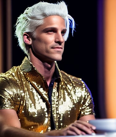 Sampson Fromage; image from television appearance, 2024