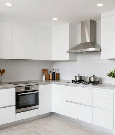 A friendly team member discussing plans with a homeowner on-site.