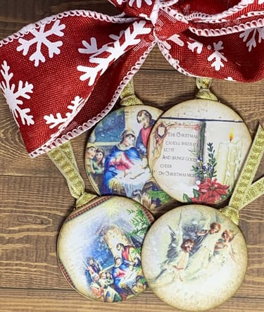 Nativity Paper Clips