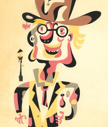 Jim Flora was a creative and popular illustrator from the 50s and 60s