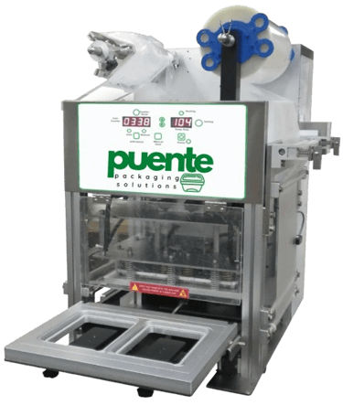 tray sealer dual cavity