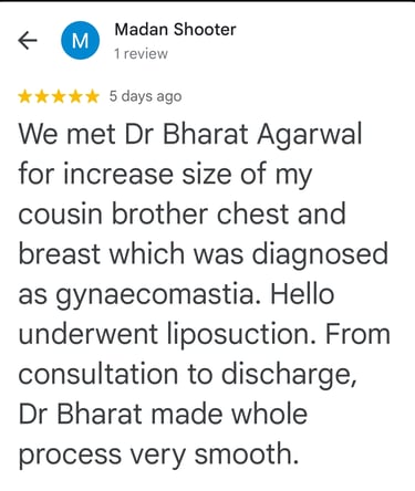 "Gynaecomastia Liposuction Plastic surgery in Udaipur"