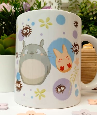 Mug céramique ghibli totoro