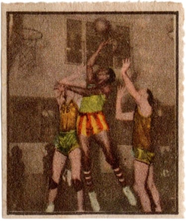 1951 Italian Albosport Editrice Didasco #618 Harlem Globetrotters