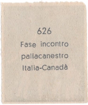 Pallacanestro Albosport Editrice Didasco Italia-Canada