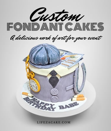 custom cakes langley price