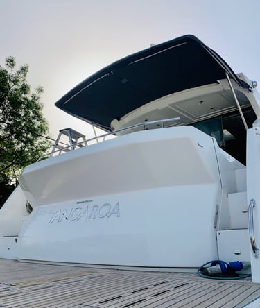 taud de soleil sunbrella acrylique yacht