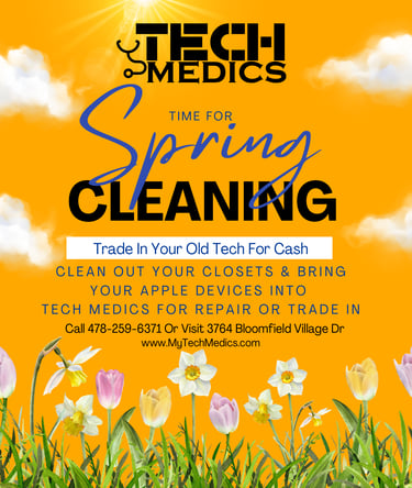 Tech Medics Trade In iPhone Repair Macon Ga Spring Promo 