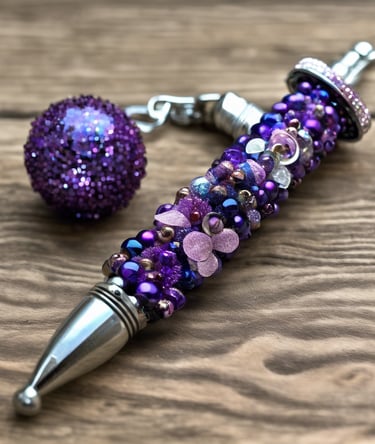 Beautiful beaded pen
