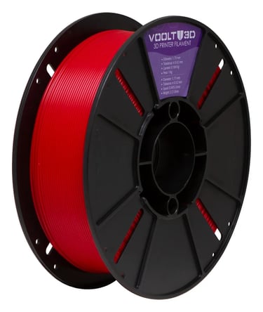 Filamento Abs Vermelho 1kg Para Impressoras 3d