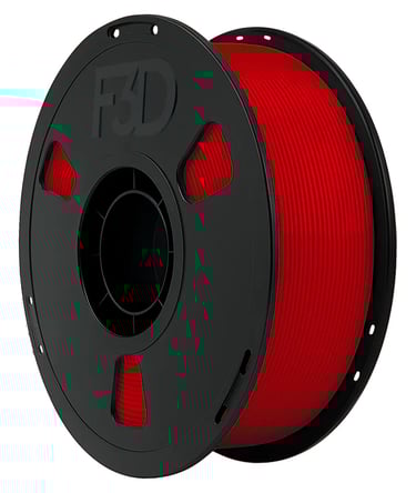 Filamento Impressora 3d Abs Premium 1,75mm 1kg Vermelho