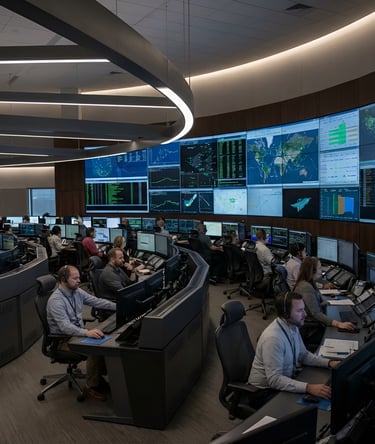 Air Traffic Control center image.