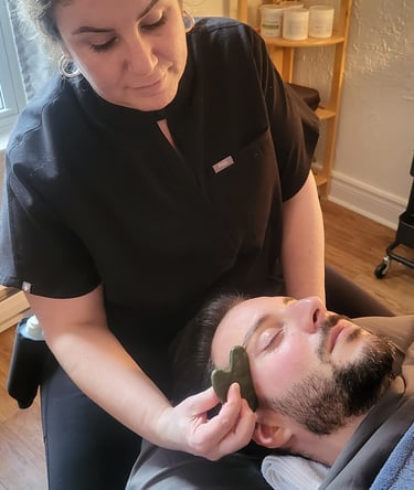 KT Massothérapie Gua Sha visage