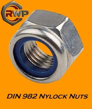 DIN 982 Nylock Nut 