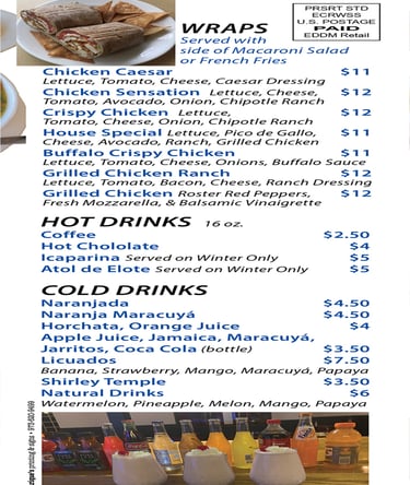 sabor latino latin mexican guatemalan food delivery byob