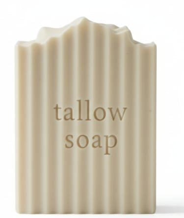 an image of a bar of Back2naturalness Beef Tallow Soap