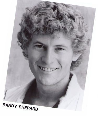 Acting headshot of Randy Hicks, 1978