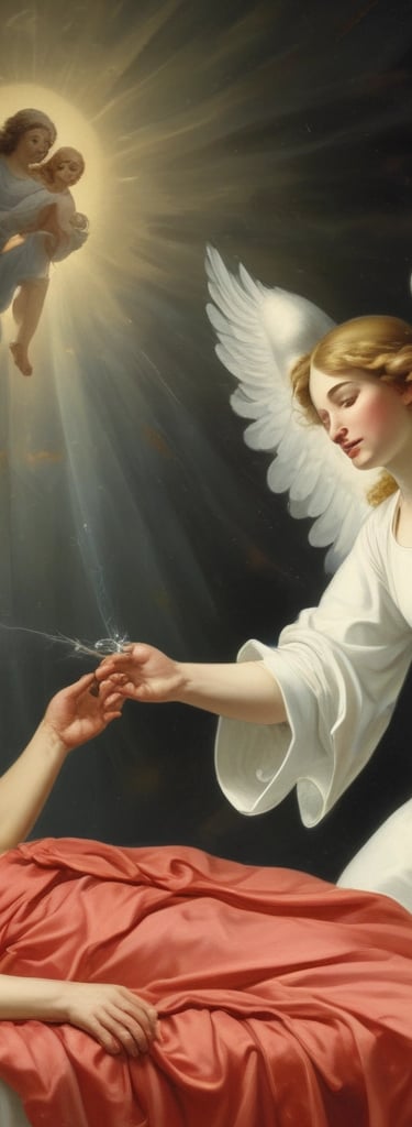 A serene image of a crystal ball surrounded by candles.