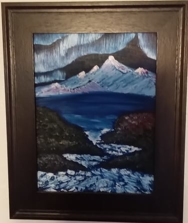 The Fairytale North (painting) Kylee Nicole Smith