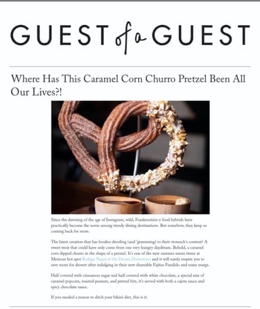 a magazine article about the best places to eat at the best restaurant in the world