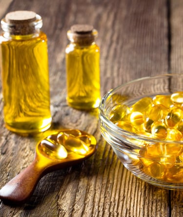 Cold Pressed Oils and Softgels
