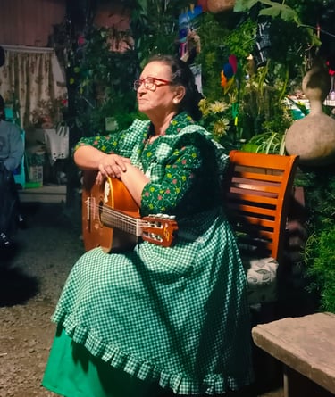 cantora campesina, patrimonio vivo, Lucy Cabezas